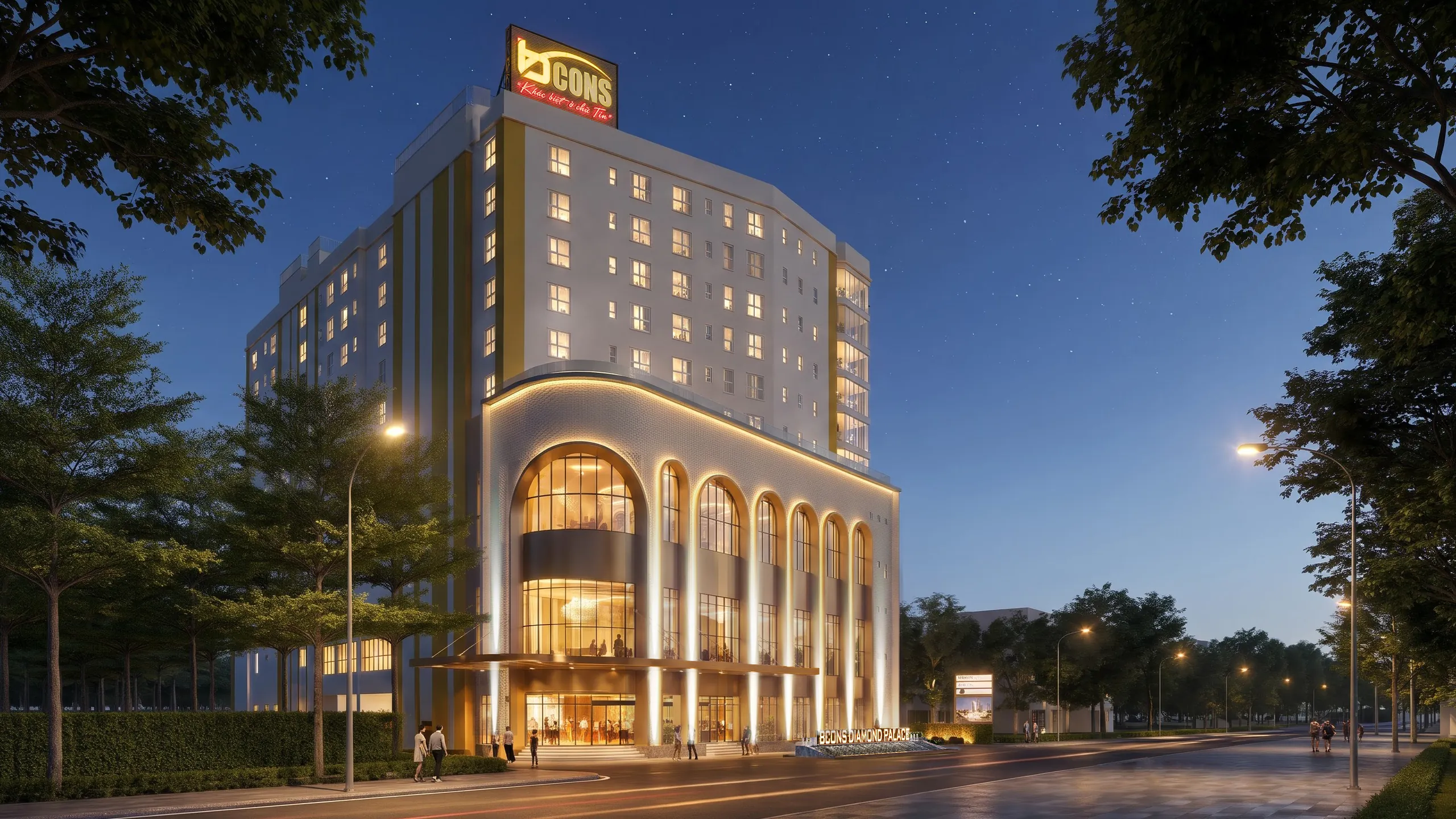 Khách sạn Bcons Diamond Palace